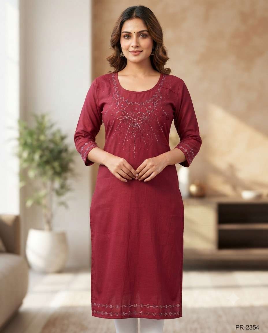 KURTI SIROSHKI PLAIN XL