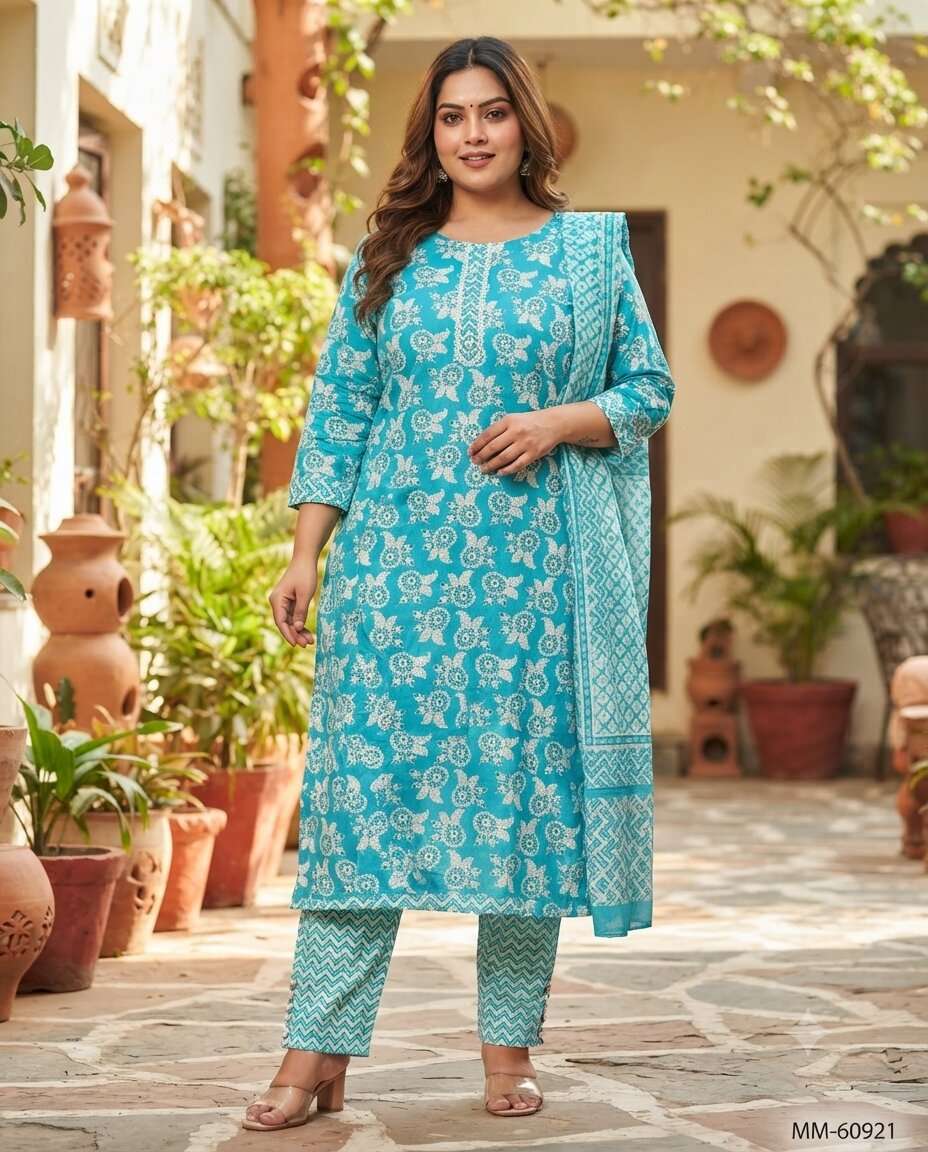 COTTON 3PCS PANT SET (38)