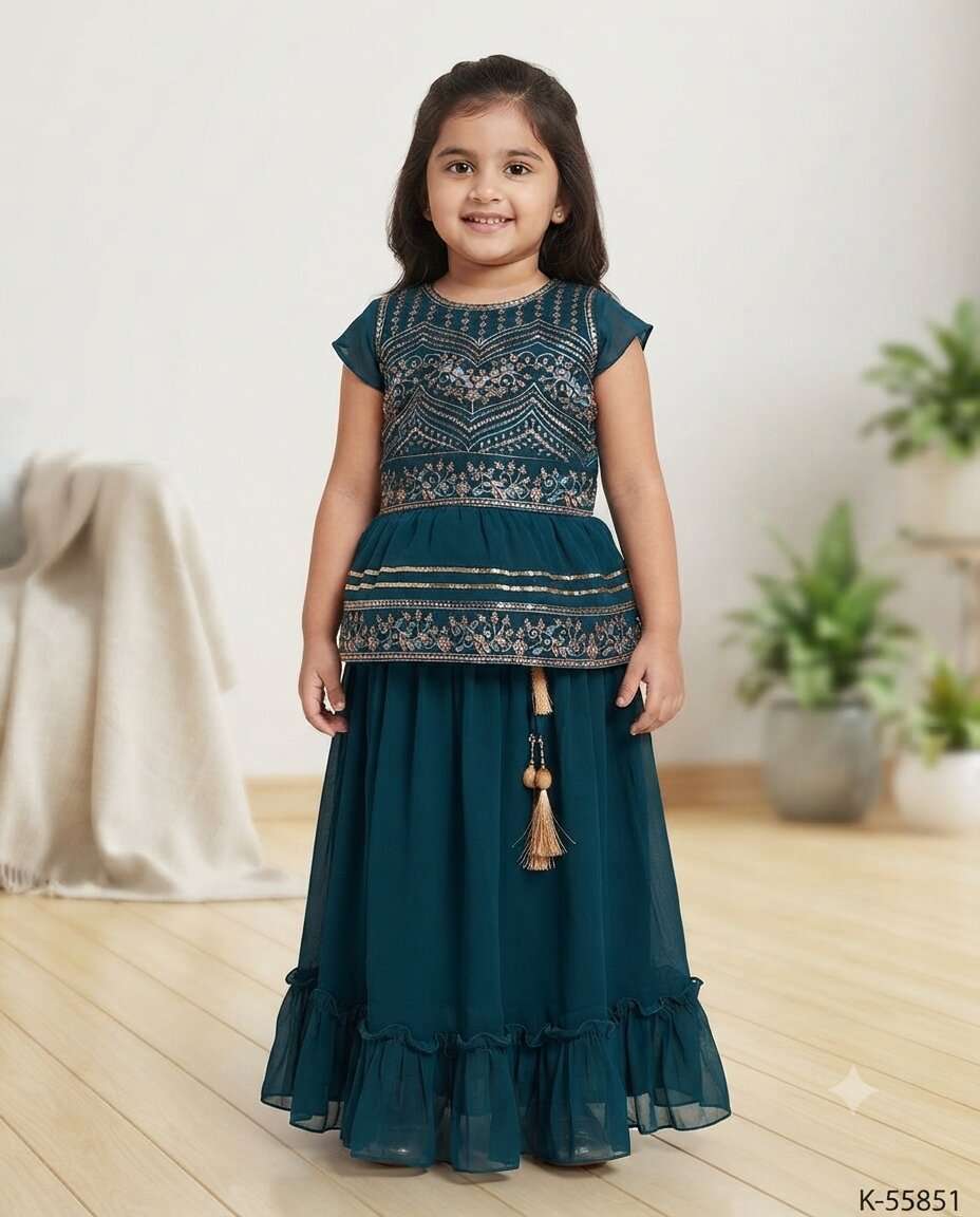 GIRLS NAWAB FANCY FROCK (20/30)