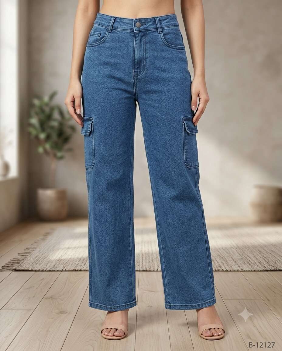 GIRLS TUFAN MOM 6PKT JEANS (32/40)