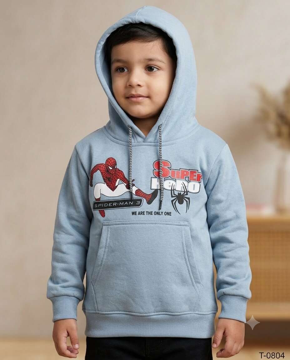 KIDS CHEST PRINT SWEAT SHIRT (30/34)